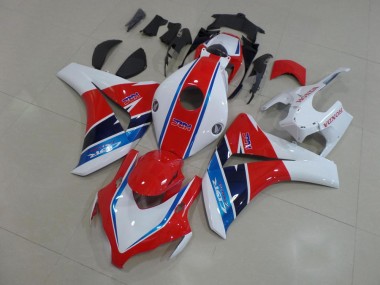 Rot Weiß Blau HRC CBR 1000 RR 08-11 Verkleidung