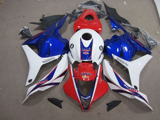 Rot Weiß Blau HRC CBR 600 RR 09-12 Verkleidung Rot Weiß Blau HRC CBR 600 RR 09-12 Verkleidung