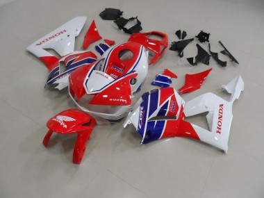 Rot Weiß Blau HRC CBR 600 RR 13-21 Verkleidungen