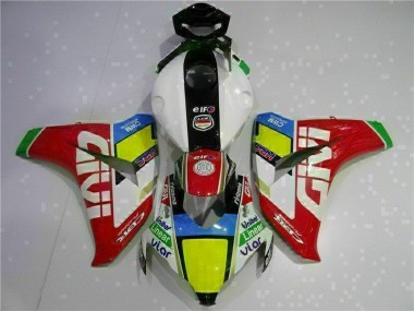 Rot Weiß CBR 1000 RR 08-11 Verkleidungen Komplett Sets