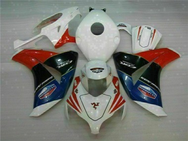 Rot Weiß CBR 1000 RR 08-11 Verkleidungen & Plastik