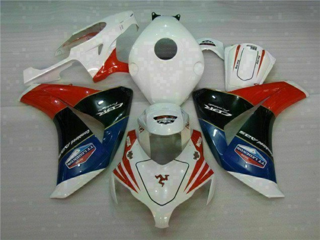 Rot Weiß CBR 1000 RR 08-11 Verkleidungen & Plastik