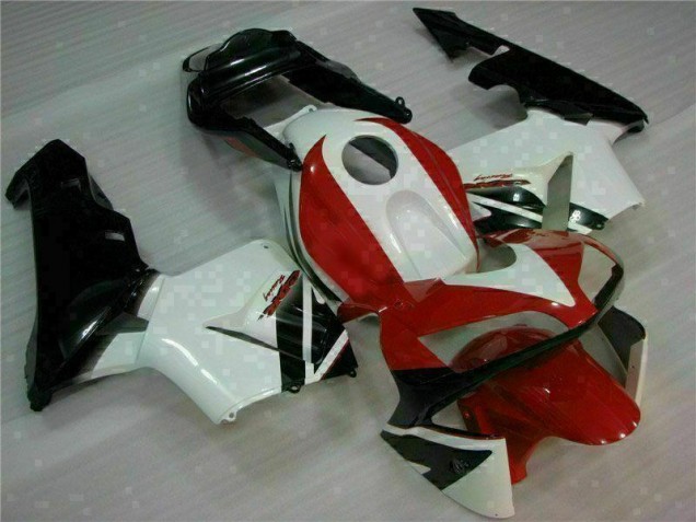 Rot Weiß CBR 600 RR 03-04 Verkleidung