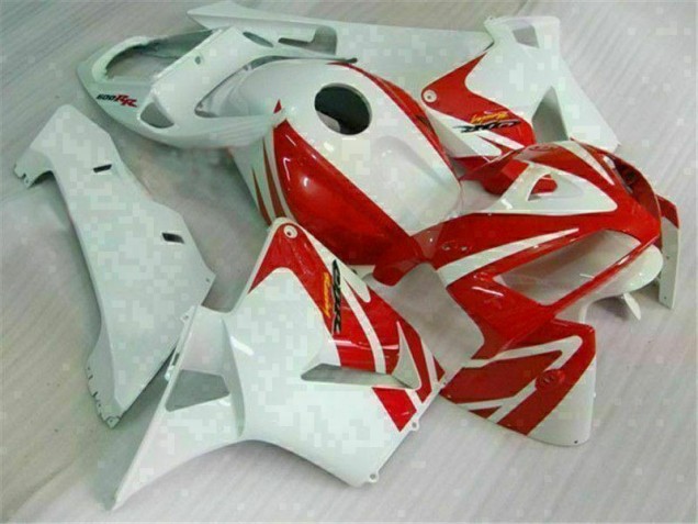 Rot Weiß CBR 600 RR 05-06 Verkleidungen & Plastik Rot Weiß CBR 600 RR 05-06 Verkleidungen & Plastik