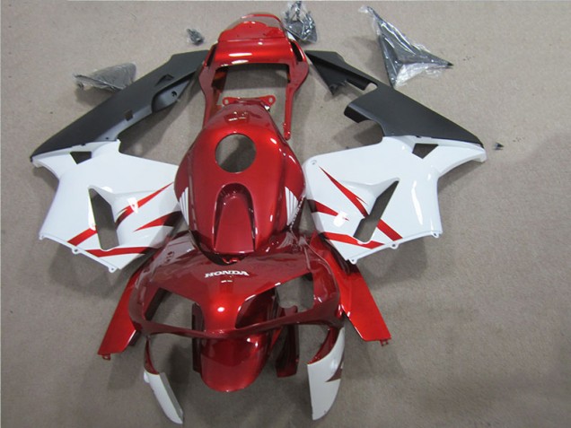 Rot Weiß CBR 600 RR 05-06 Vollverkleidung Rot Weiß CBR 600 RR 05-06 Vollverkleidung
