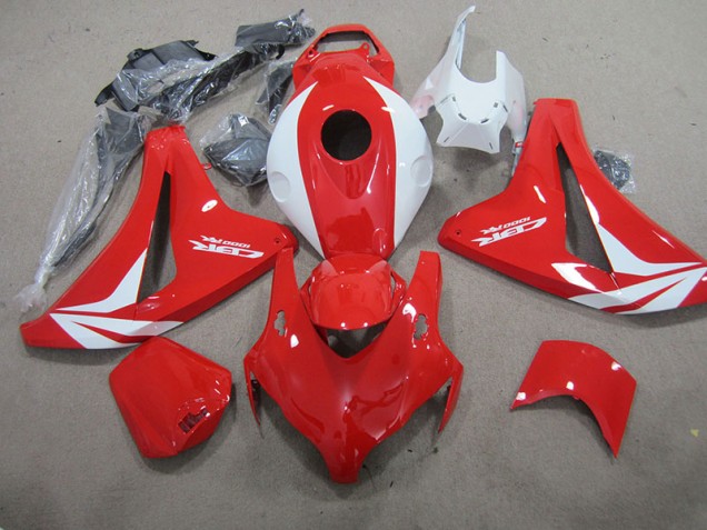 Rot Weiß Fireblade CBR 1000 RR 08-11 Verkleidungen Rot Weiß Fireblade CBR 1000 RR 08-11 Verkleidungen