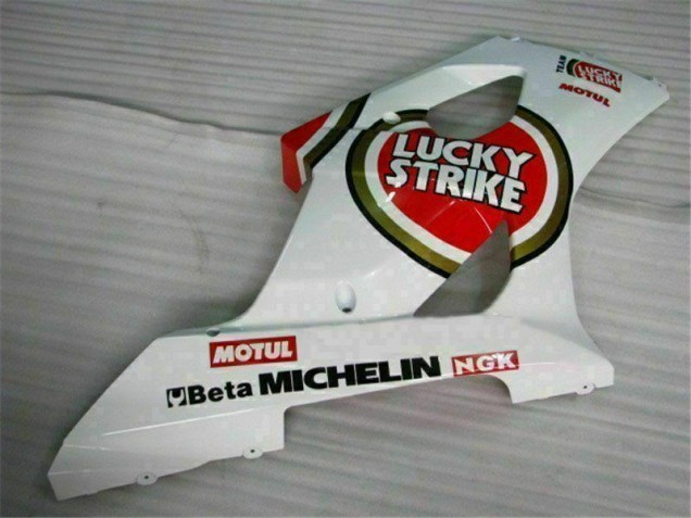 Rot Weiß GSXR 1000 K3 03-04 Vollverkleidung
