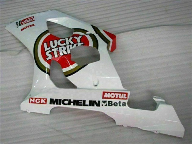 Rot Weiß GSXR 1000 K3 03-04 Vollverkleidung