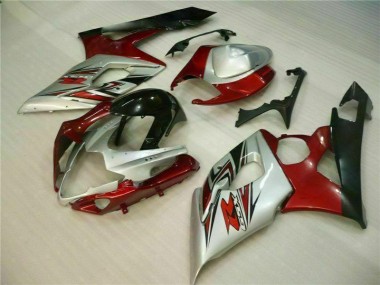 Rot Weiß GSXR 1000 K5 05-06 Verkleidung