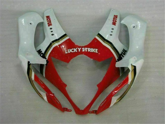 Rot Weiß GSXR 1000 K5 05-06 Verkleidungen Rot Weiß GSXR 1000 K5 05-06 Verkleidungen
