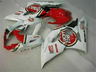 Rot Weiß GSXR 1000 K5 05-06 Verkleidungen