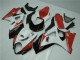 Rot Weiß GSXR 1000 K7 07-08 Verkleidung Rot Weiß GSXR 1000 K7 07-08 Verkleidung