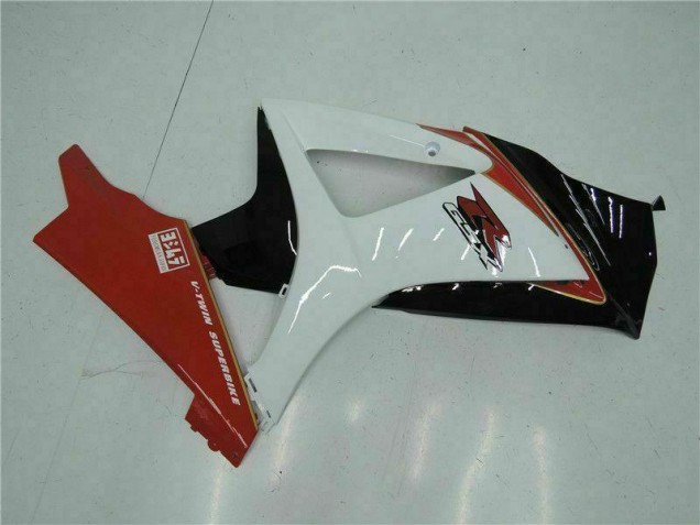 Rot Weiß GSXR 1000 K7 07-08 Verkleidung Rot Weiß GSXR 1000 K7 07-08 Verkleidung