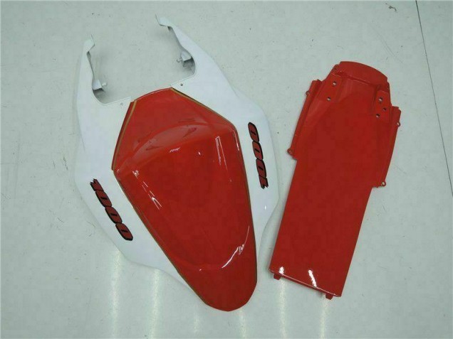 Rot Weiß GSXR 1000 K7 07-08 Verkleidung Rot Weiß GSXR 1000 K7 07-08 Verkleidung
