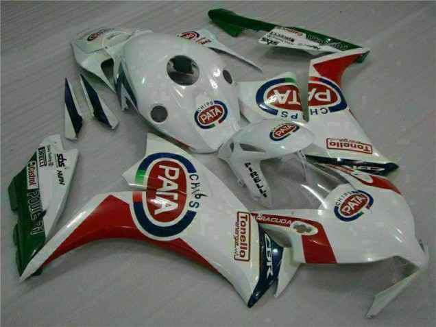Rot Weiß PATA CBR 1000 RR 12-16 Verkleidung Rot Weiß PATA CBR 1000 RR 12-16 Verkleidung