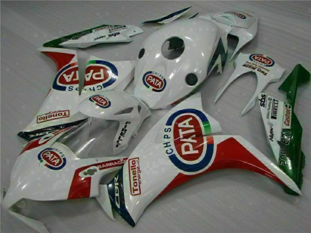 Rot Weiß PATA CBR 1000 RR 12-16 Verkleidung Rot Weiß PATA CBR 1000 RR 12-16 Verkleidung