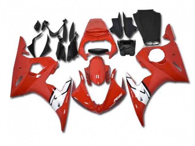 Rot Weiß R6 03-05 Verkleidungen Rot Weiß R6 03-05 Verkleidungen