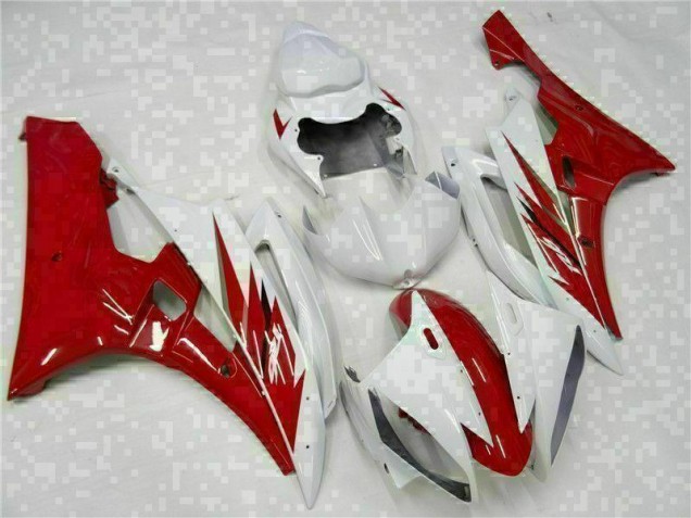 Rot Weiß R6 06-07 Verkleidungen Rot Weiß R6 06-07 Verkleidungen