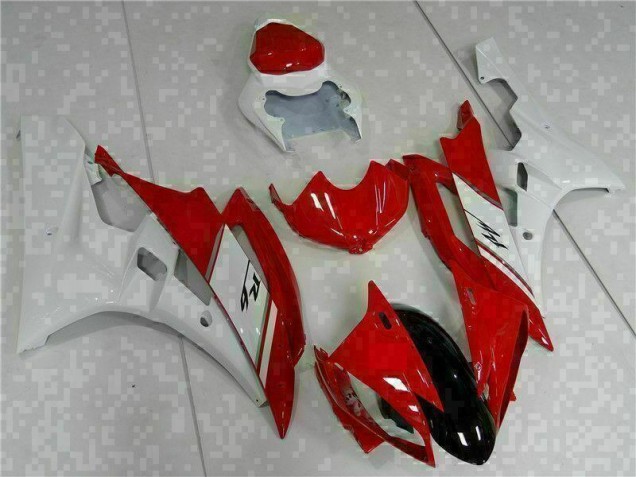 Rot Weiß R6 06-07 VollVerkleidungen & Plastik Rot Weiß R6 06-07 VollVerkleidungen & Plastik