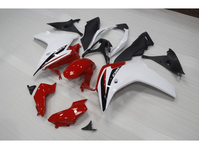 Rot Weiß Schwarz CBR 600 F 11-13 Verkleidungen