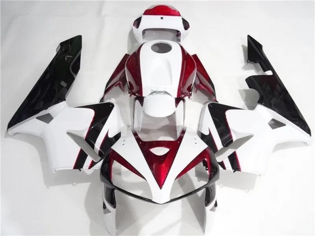 Rot Weiß Schwarz CBR 600 RR 05-06 Verkleidungen Rot Weiß Schwarz CBR 600 RR 05-06 Verkleidungen