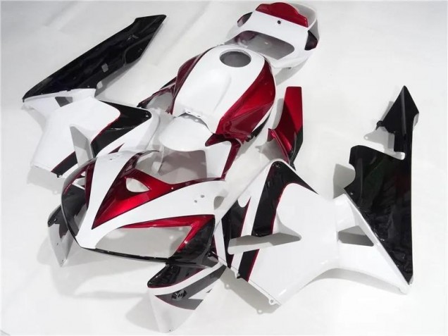 Rot Weiß Schwarz CBR 600 RR 05-06 Verkleidungen Rot Weiß Schwarz CBR 600 RR 05-06 Verkleidungen