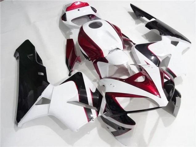 Rot Weiß Schwarz CBR 600 RR 05-06 Verkleidungen Rot Weiß Schwarz CBR 600 RR 05-06 Verkleidungen