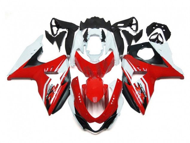 Rot Weiß Schwarz GSXR 1000 K9 09-16 Verkleidungen Rot Weiß Schwarz GSXR 1000 K9 09-16 Verkleidungen