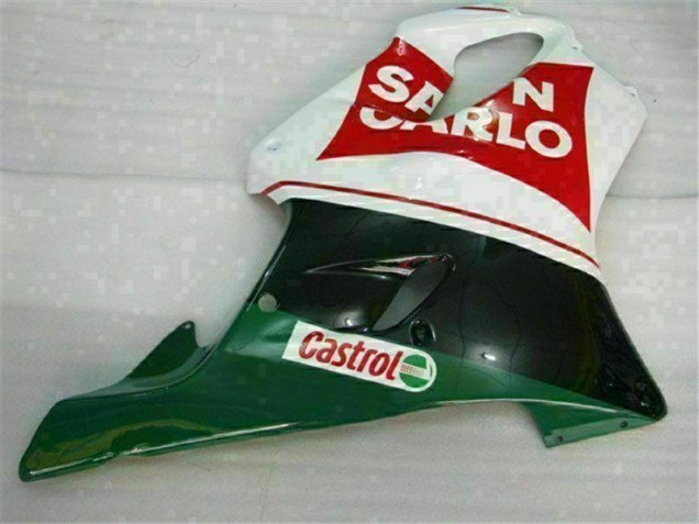 Rot Weiß Schwarz San Carlo CBR 600 F4i 01-03 Verkleidungen Rot Weiß Schwarz San Carlo CBR 600 F4i 01-03 Verkleidungen