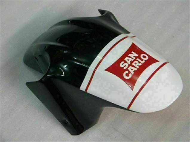 Rot Weiß Schwarz San Carlo CBR 600 F4i 01-03 Verkleidungen Rot Weiß Schwarz San Carlo CBR 600 F4i 01-03 Verkleidungen