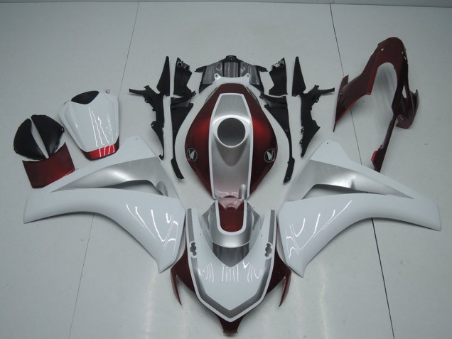 Rot Weiß Und Silber CBR 1000 RR 08-11 Verkleidungen