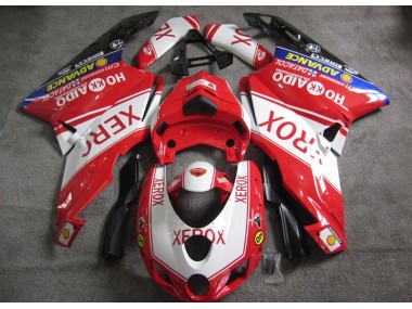 Rot Weiß Xerox Ducati 749 05-06 Verkleidungen