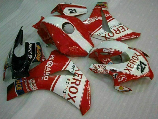Rot Xerox 21 CBR 1000 RR 08-11 Verkleidungen Rot Xerox 21 CBR 1000 RR 08-11 Verkleidungen