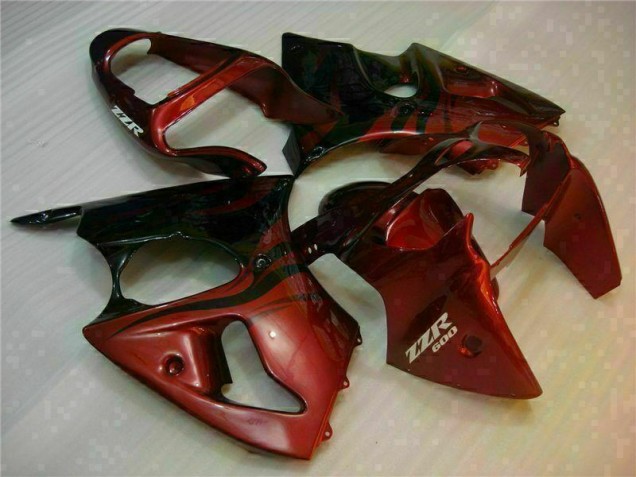 Rot ZX6R 00-02 Verkleidungen