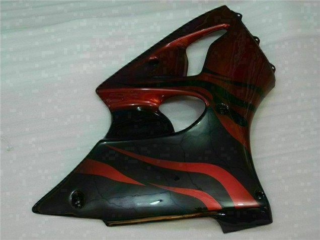 Rot ZX6R 00-02 Verkleidungen