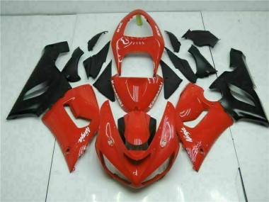 Rot ZX6R 05-06 Verkleidung