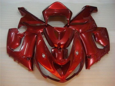 Rot ZX6R 05-06 Verkleidungen
