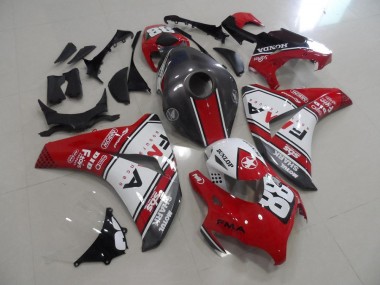 Rot und Grau Fma CBR 1000 RR 08-11 Verkleidungen