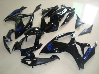 Schwarz Blau Aufkleber GSXR 750 K6 06-07 Verkleidungen