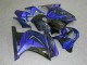 Schwarz Blau EX250 08-12 Verkleidung Schwarz Blau EX250 08-12 Verkleidung