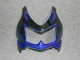 Schwarz Blau EX250 08-12 Verkleidung Schwarz Blau EX250 08-12 Verkleidung