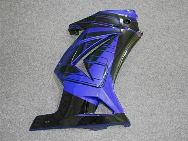 Schwarz Blau EX250 08-12 Verkleidung Schwarz Blau EX250 08-12 Verkleidung