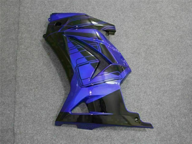 Schwarz Blau EX250 08-12 Verkleidung Schwarz Blau EX250 08-12 Verkleidung
