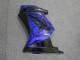 Schwarz Blau EX250 08-12 Verkleidung Schwarz Blau EX250 08-12 Verkleidung