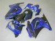 Schwarz Blau EX250 08-12 Verkleidung Schwarz Blau EX250 08-12 Verkleidung