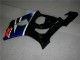 Schwarz Blau GSXR 1000 K3 03-04 Verkleidung Schwarz Blau GSXR 1000 K3 03-04 Verkleidung