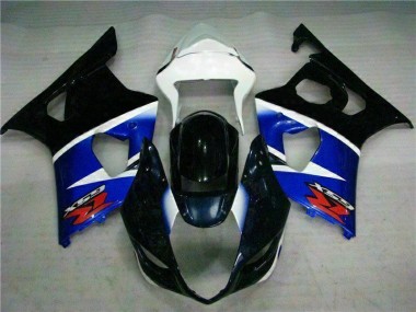 Schwarz Blau GSXR 1000 K3 03-04 Verkleidung
