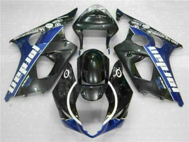 Schwarz Blau GSXR 1000 K3 03-04 Verkleidungen & Plastik