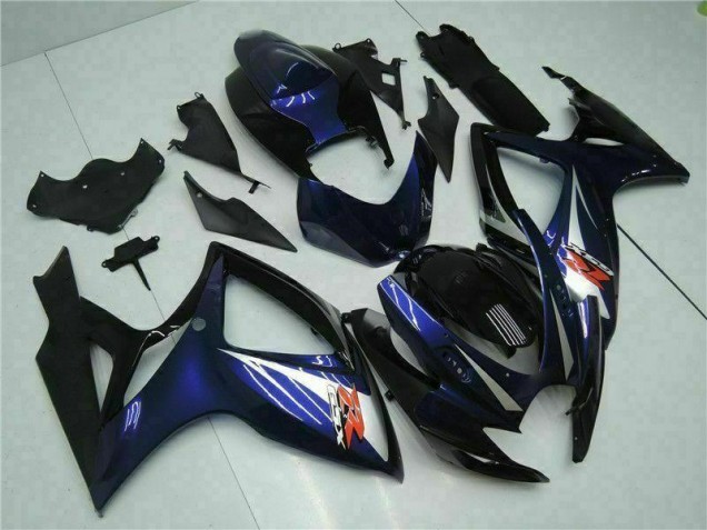 Schwarz Blau GSXR 600 / 750 K6 06-07 Verkleidung Schwarz Blau GSXR 600 / 750 K6 06-07 Verkleidung