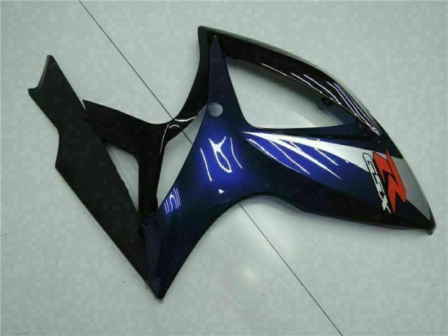 Schwarz Blau GSXR 600 / 750 K6 06-07 Vollverkleidung Schwarz Blau GSXR 600 / 750 K6 06-07 Vollverkleidung